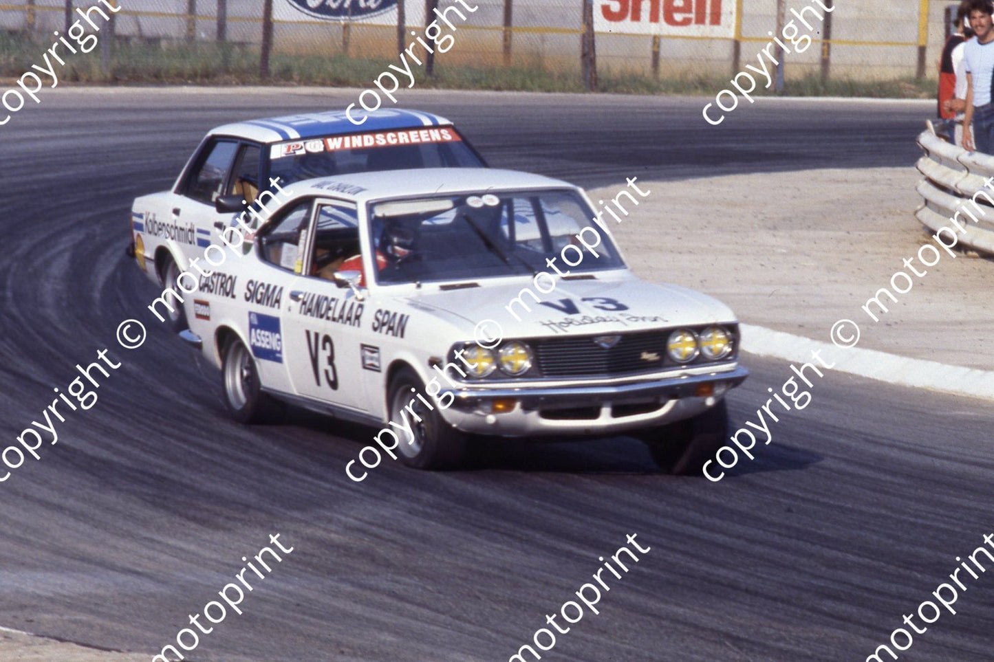 1978 SA GP Gp1 V3 Dave Charlton Mazda V17 Sarel van der Merwe Cortina