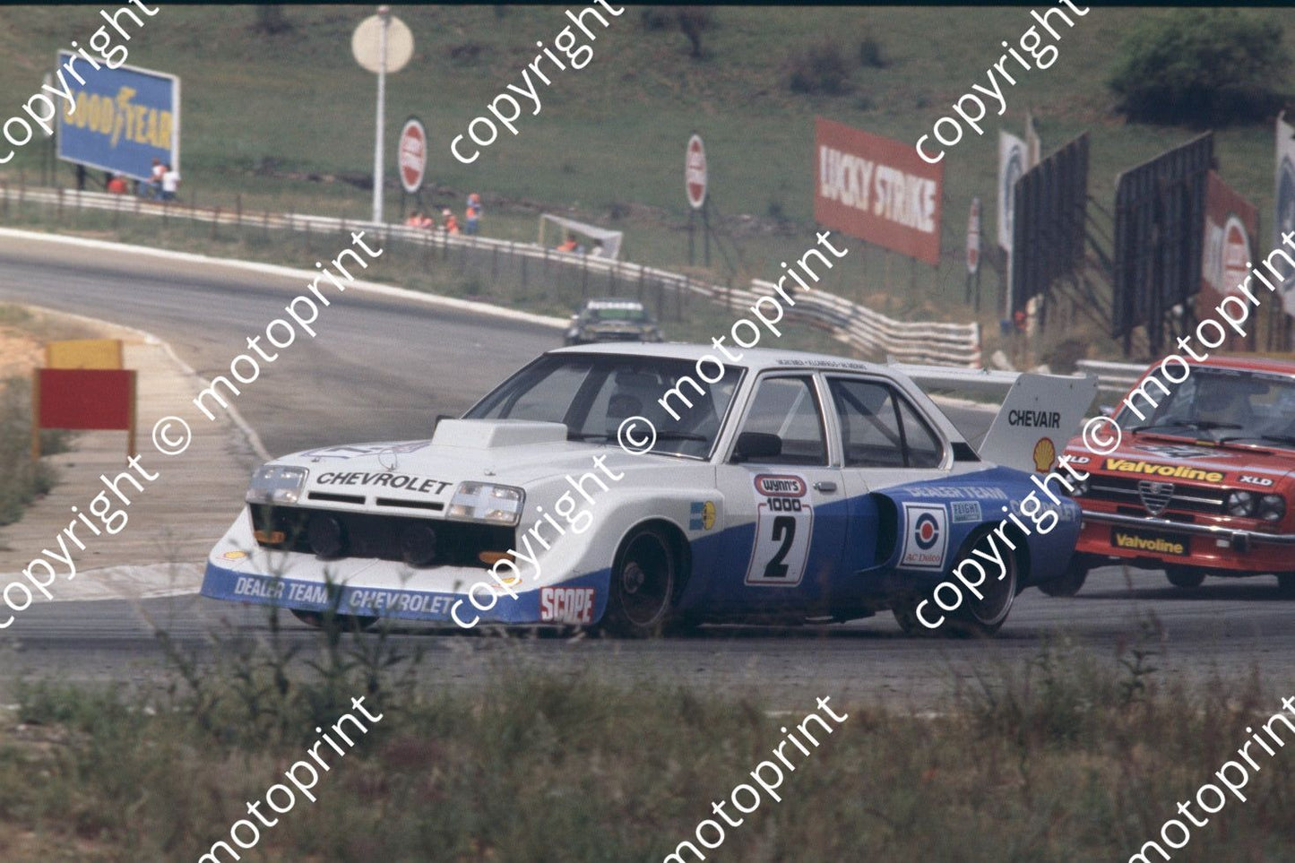 1978 Wynns 2 Geoff Mortimer, Roy Klomfass, Sarel van der Merwe Chevair (Courtesy Roger Swan) (3)