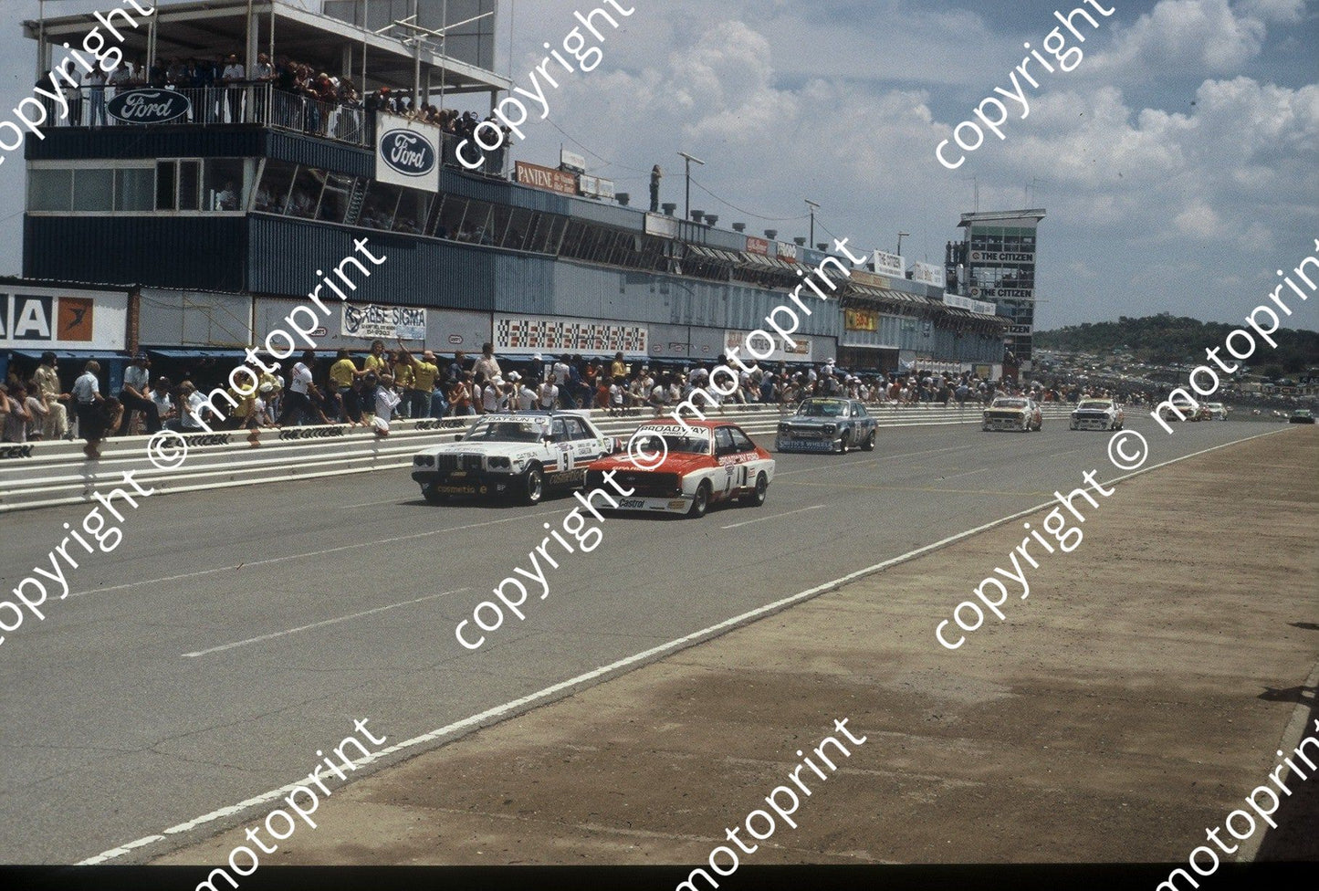 1978 Wynns 4 Maloney, R van Rooyen 9 A and J Charlton Datsun, 15 J Coetzee, Spolander Escort (courtesy Roger Swan) (14)