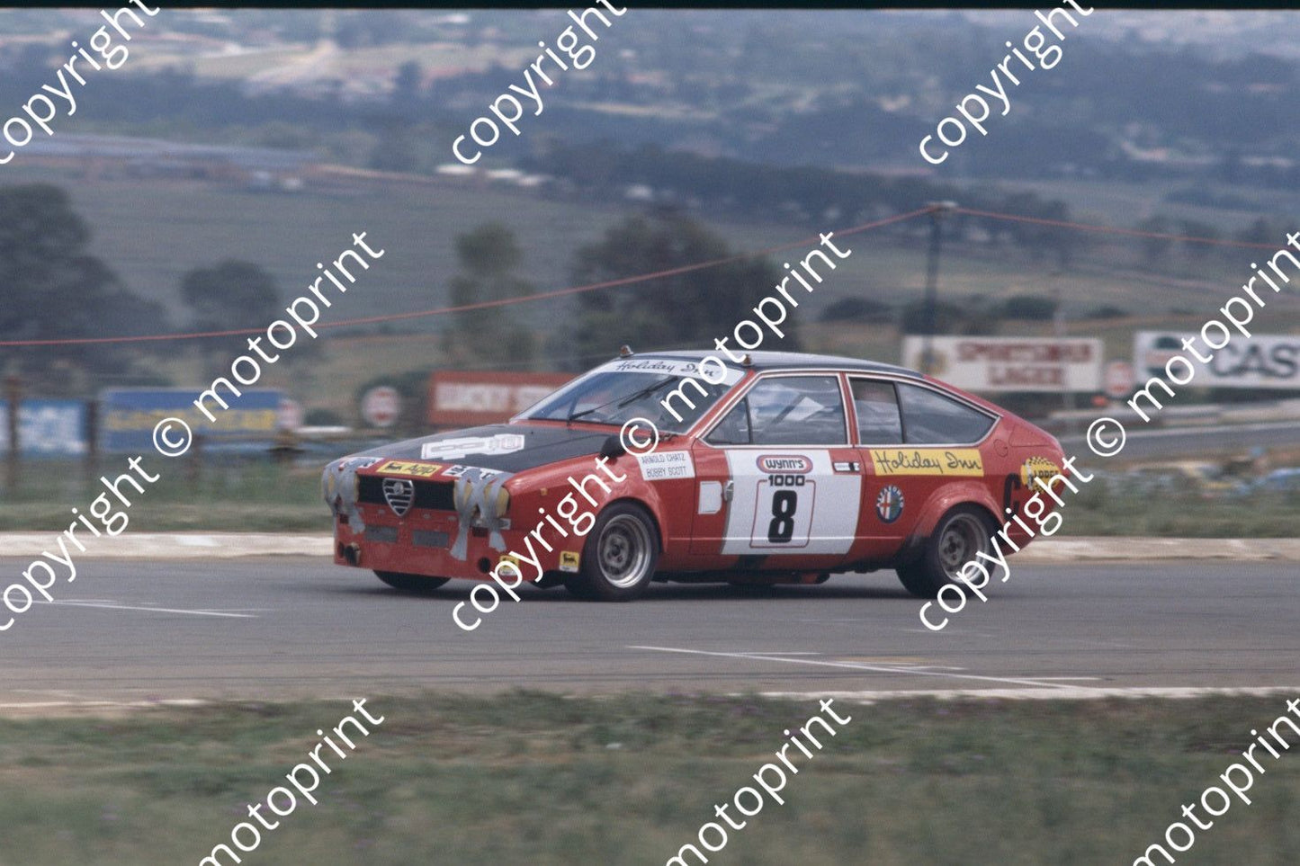 1978 Wynns 8 Arnold Chatz, Bobby Scott Alfetta GTV Courtesy Roger Swan) (89)