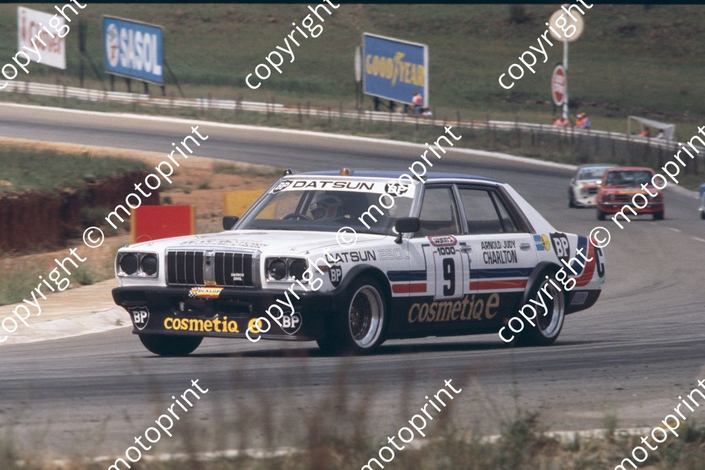 1978 Wynns 9 Arnold, Judy Charlton Datsun 280L (courtesy Roger Swan) (142)