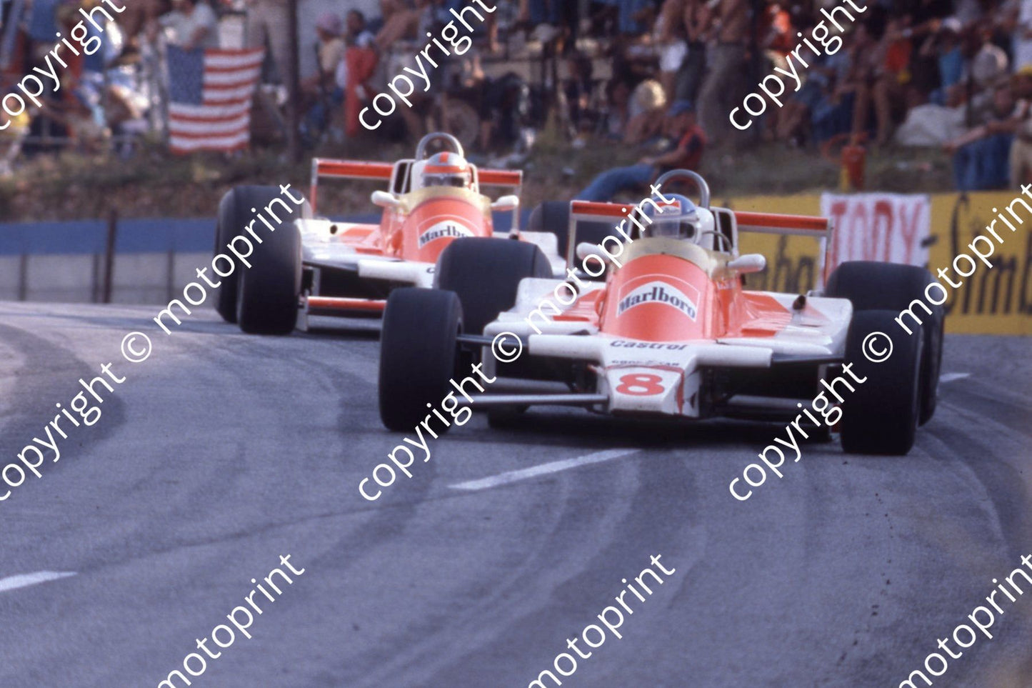 1979 SA GP 8 Patrick Tambay McLaren M28-1 note bent wings (courtesy Roger Swan) 508 (4)
