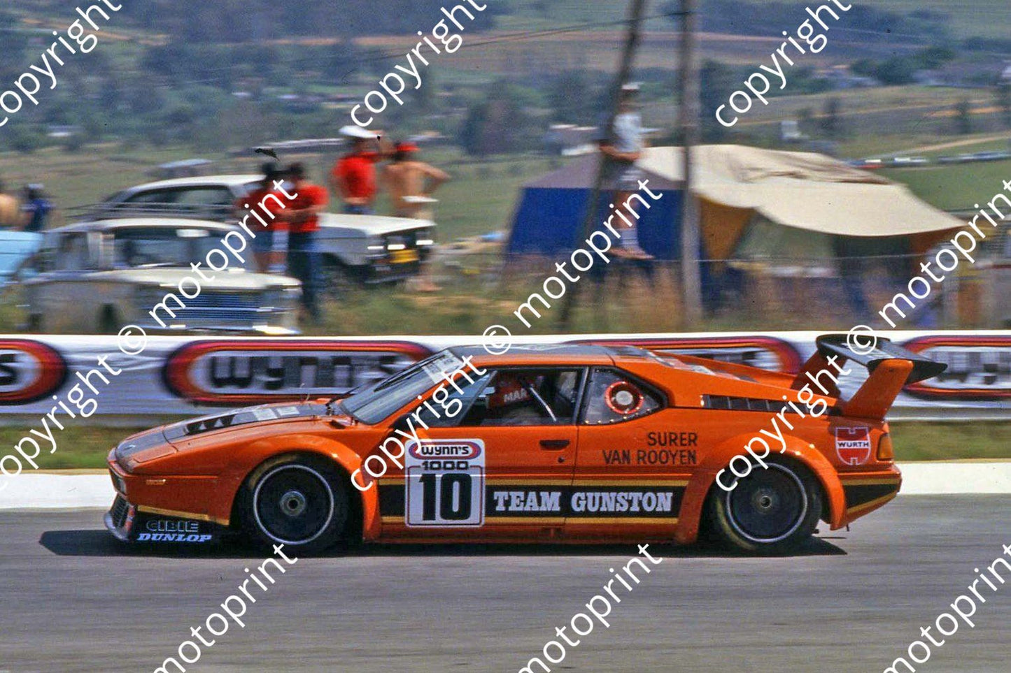 1979 Wynns 10 BMW M1 Marc Surer Trevor van Rooyen (3)