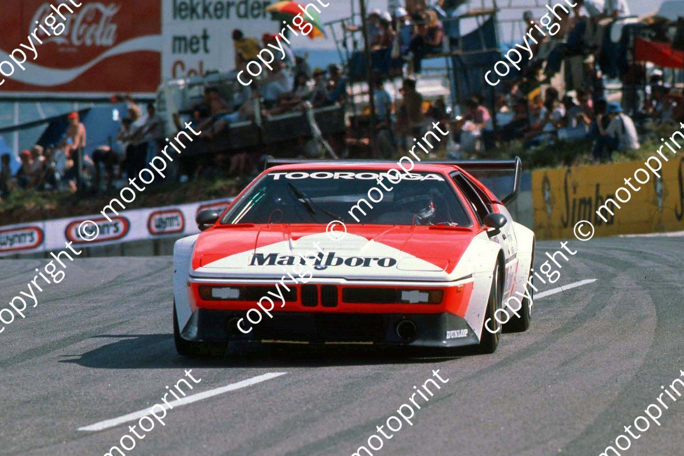 1979 Wynns 11 BMW M1 Hans-Georg Burger Marcus Hottinger (permission Malcolm Sampson Motor Sport Photography)