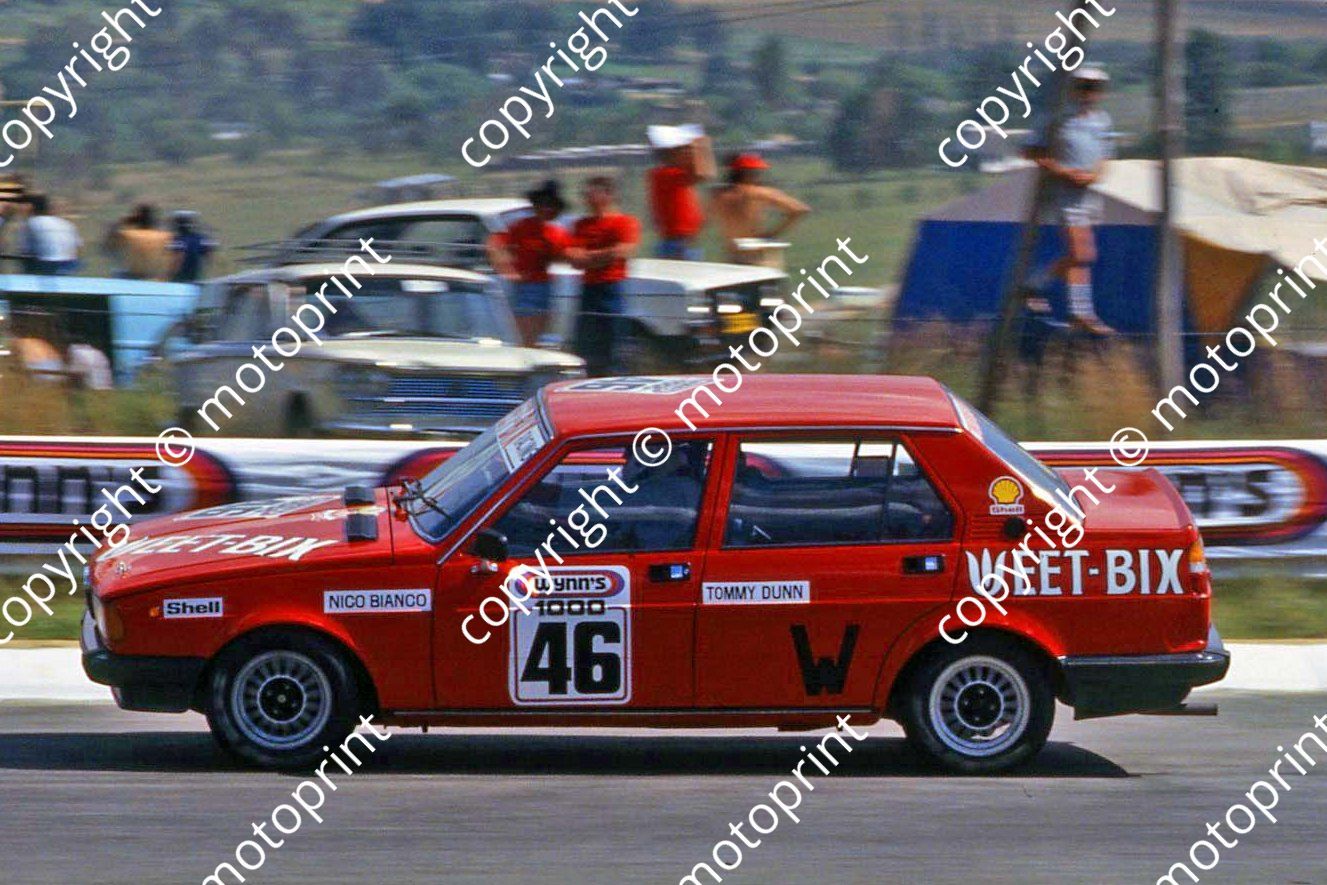 1979 Wynns 46 Alfa Guiletta Tommy Dunn, Nicolo Bianco (courtesy Roger Swan)