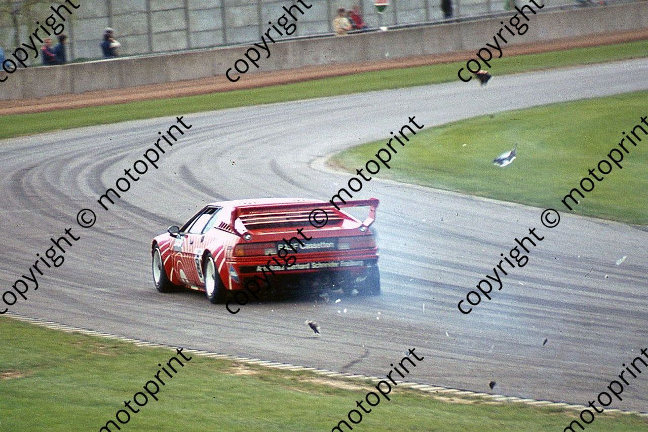 1980 BASF BMW M1 trailing damage a 759 cropped