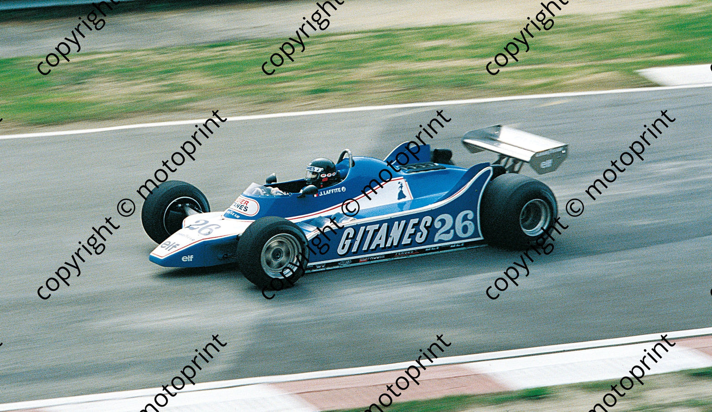 1980 Italian GP (Imola) Jacques Laffite Ligier JS11-15