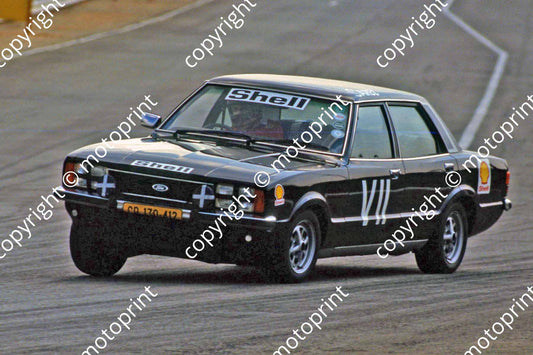 1980 Kya Hiveld 100 Gp 1 V11  Sarel van der Merwe Cortina (courtesy Roger Swan)