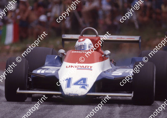 1980 SA GP 14 Clay Regazzoni Ensign N180 (MN11) (courtesy Roger Swan)