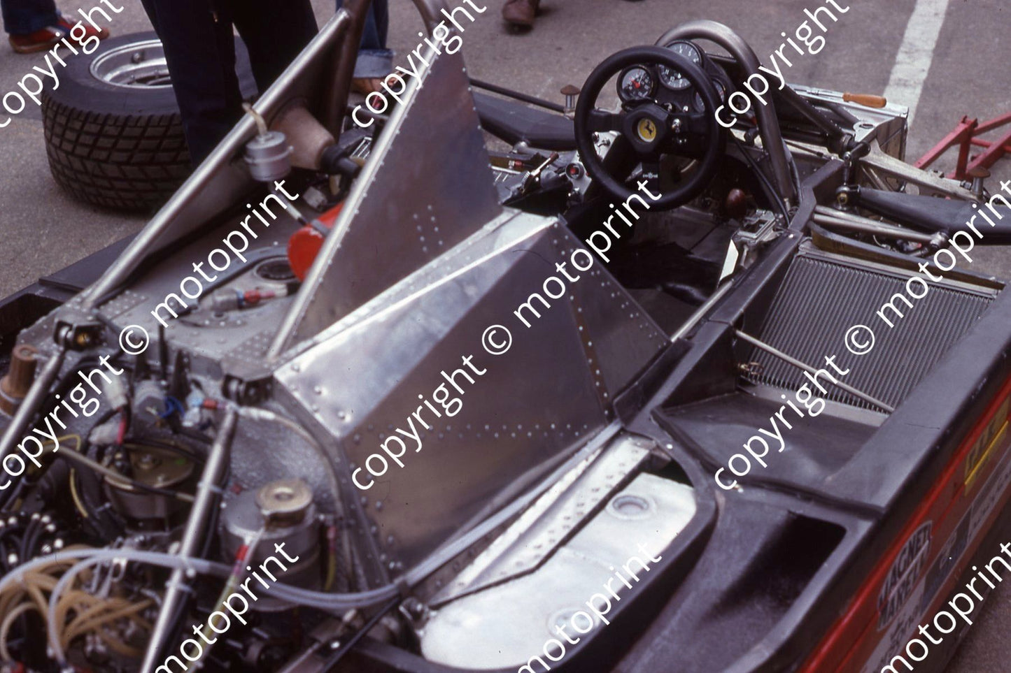 1980 SA GP 1 Ferrari 312T5 close up (permission Malcolm Sampson Motorsport Photography) (385)