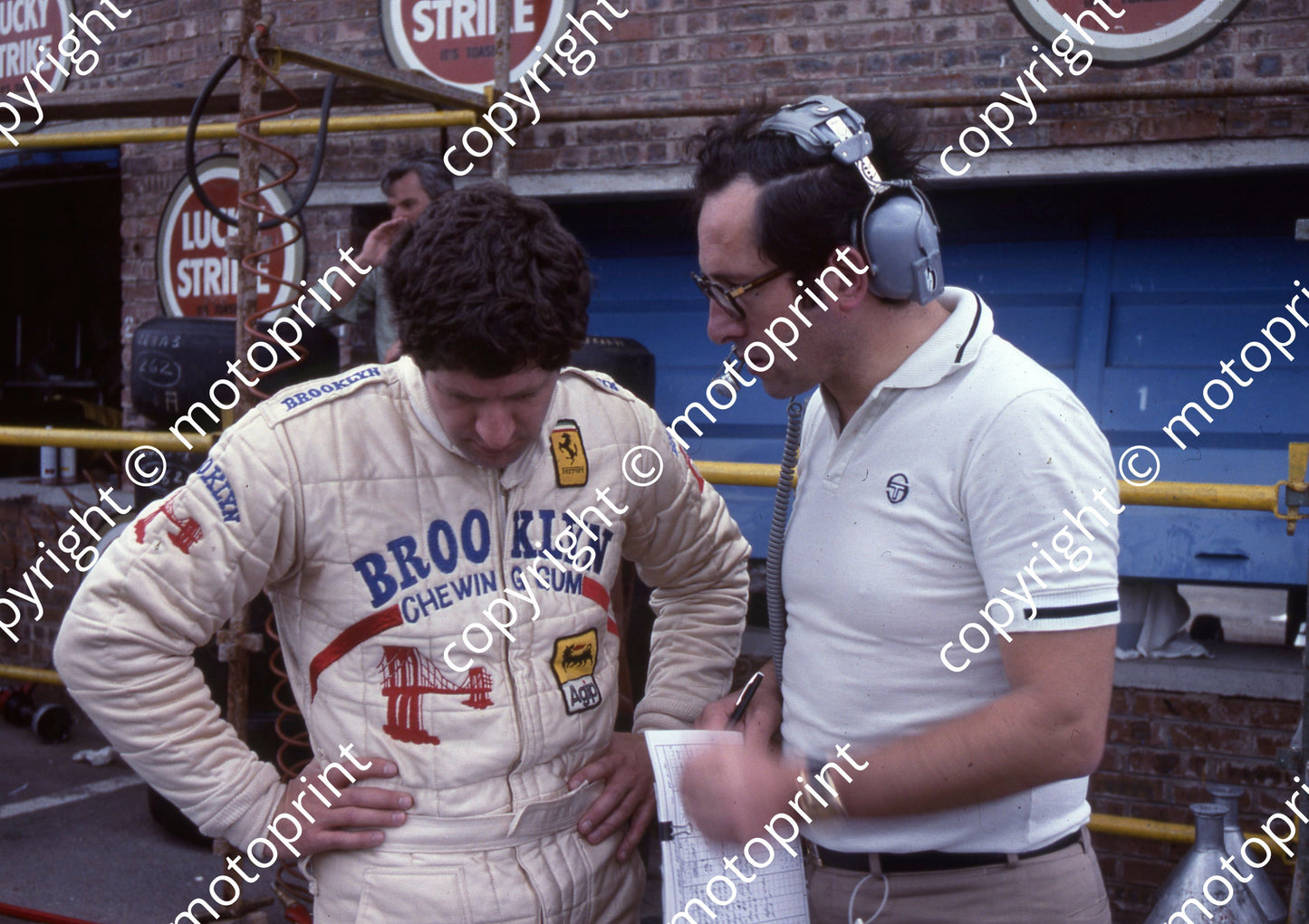 1980 SA GP 1 Jody Scheckter, Mauro Forghieri (A4 scan) (permission Malcolm Sampson Motorsport Photography) (3)