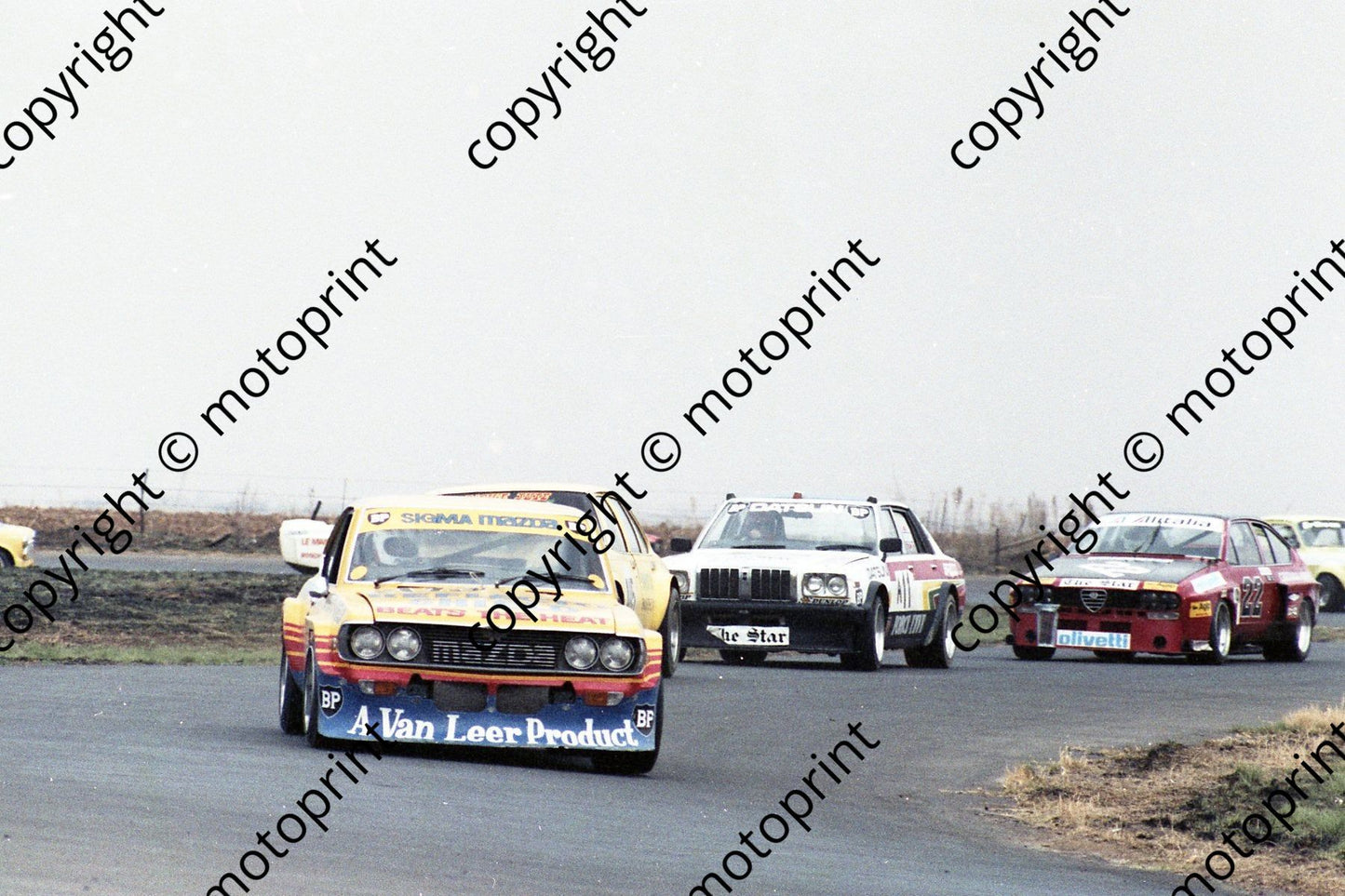 1980 Welkom Star prod A13 Mazda Capella Paddy Driver, Judy Charlton, Arnold Chatz (permission Malcolm Sampson Motorsport Photography) (3)