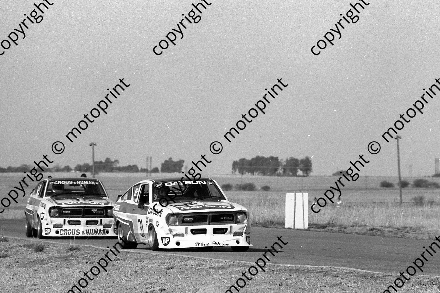 1980 Welkom Star prod C31 Datsun 160Y George Santana C35 Datsun 160Y Brian Cook (permission Malcolm Sampson Motorsport Photography) 068
