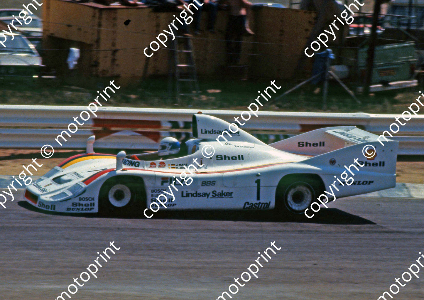 1981 9 Hr 1 Reinhold Joest, Jochen Maas Porsche 936-8 (Colin Watling Photographic) (8)