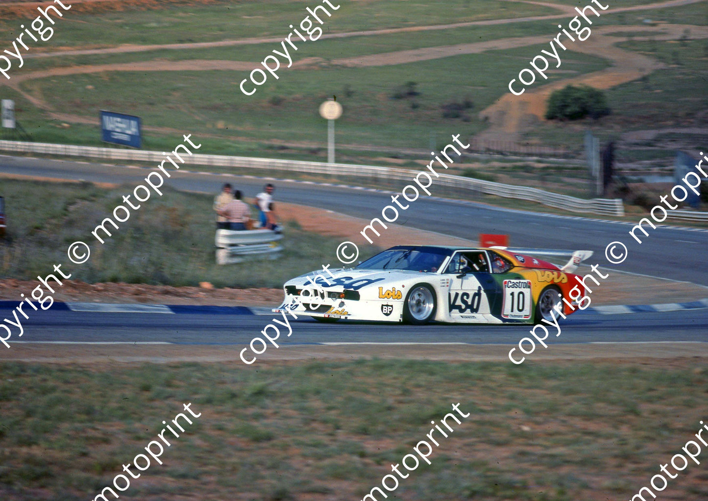 1981 9 hr 10 BMW M1 Umberto Grano, Eddy Joosen, Marco Vanoli (Colin Watling Photographic) (41)