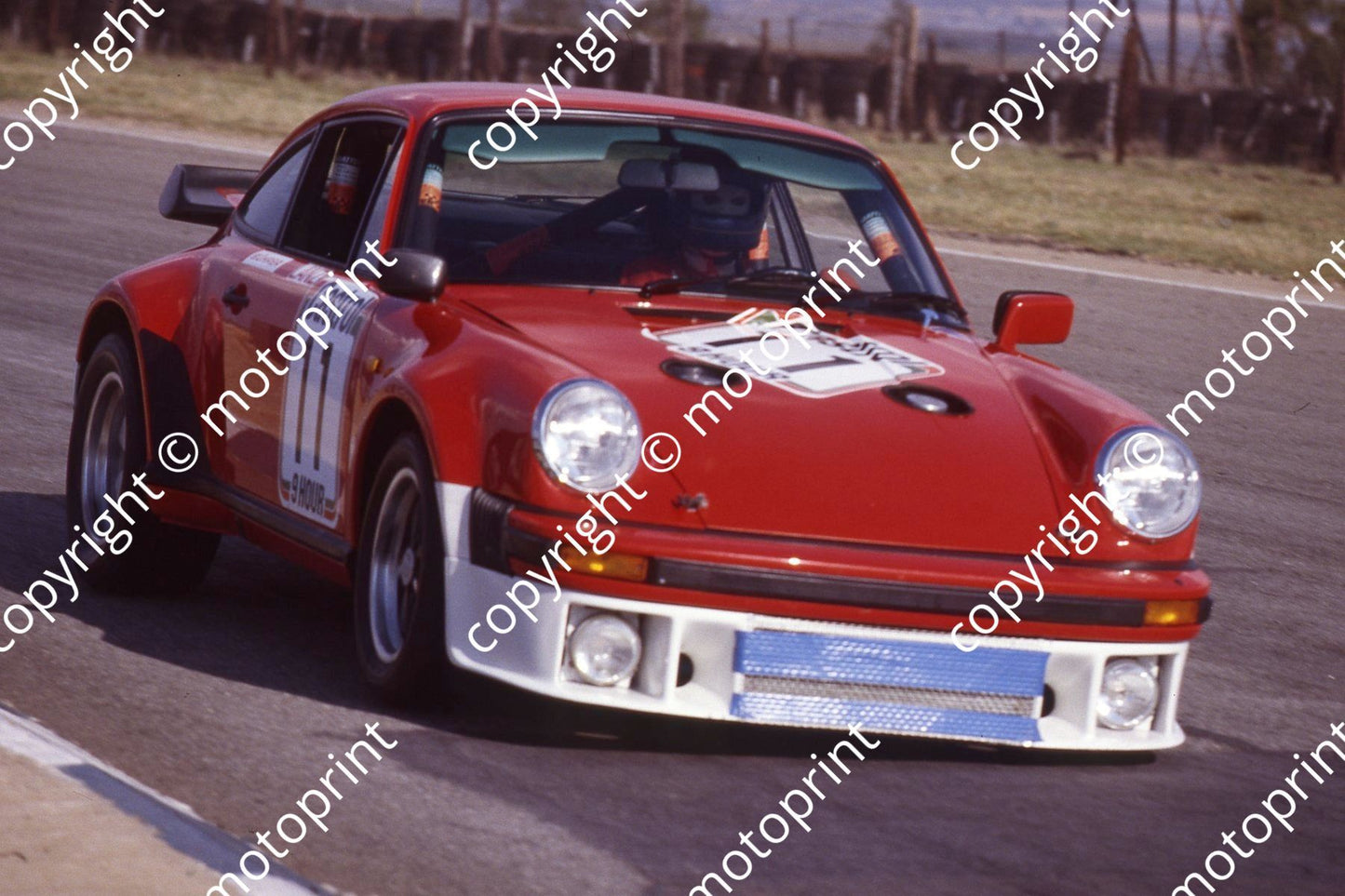 1981 9 hr 11 Nicolas Buhrer, Peter Lanz, Jannie van Aswegen Porsche 930 (courtesy Roger Swan) (1)
