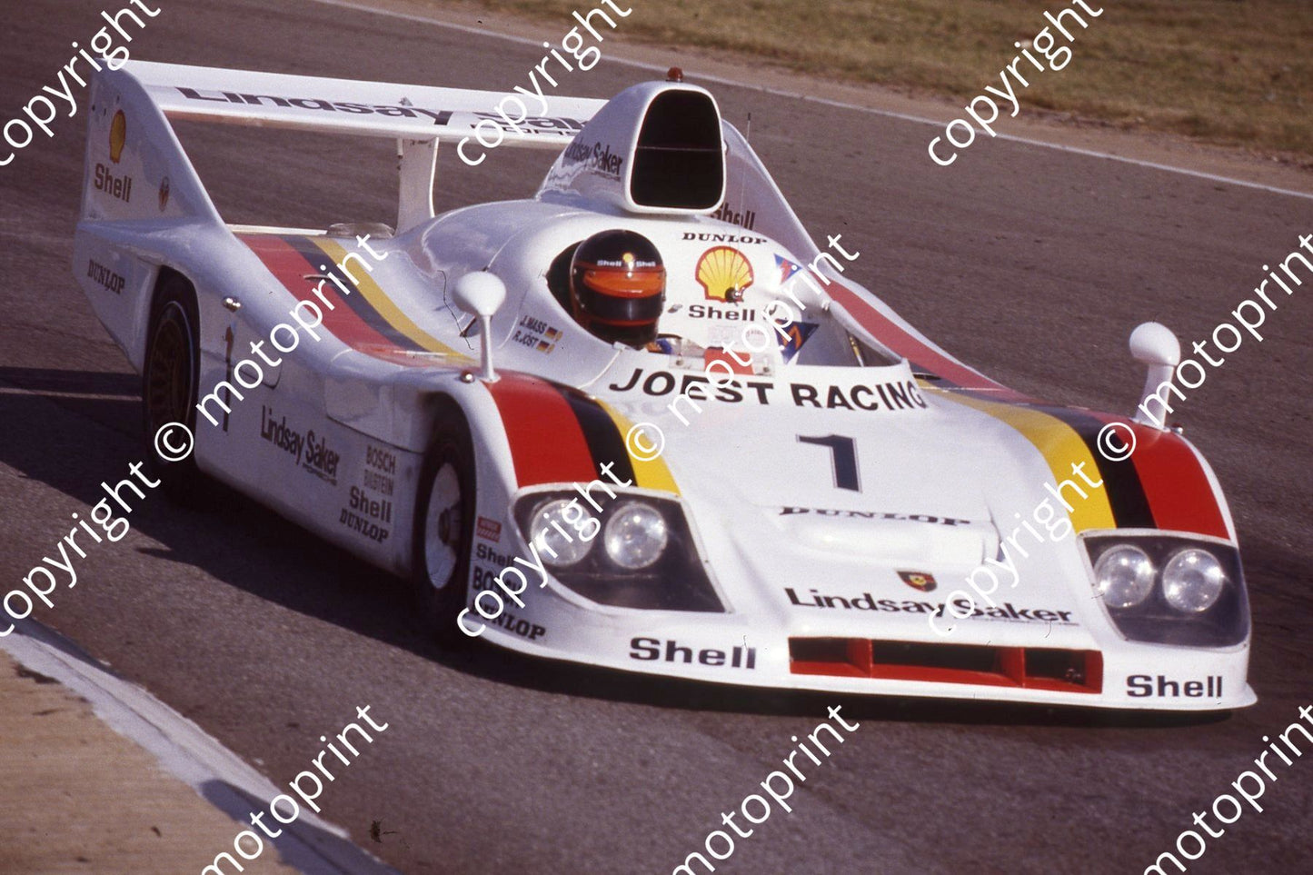 1981 9 hr 1 Reinhold Joest Jochen Mass Porsche 936-8 (courtesy Roger Swan)(25)