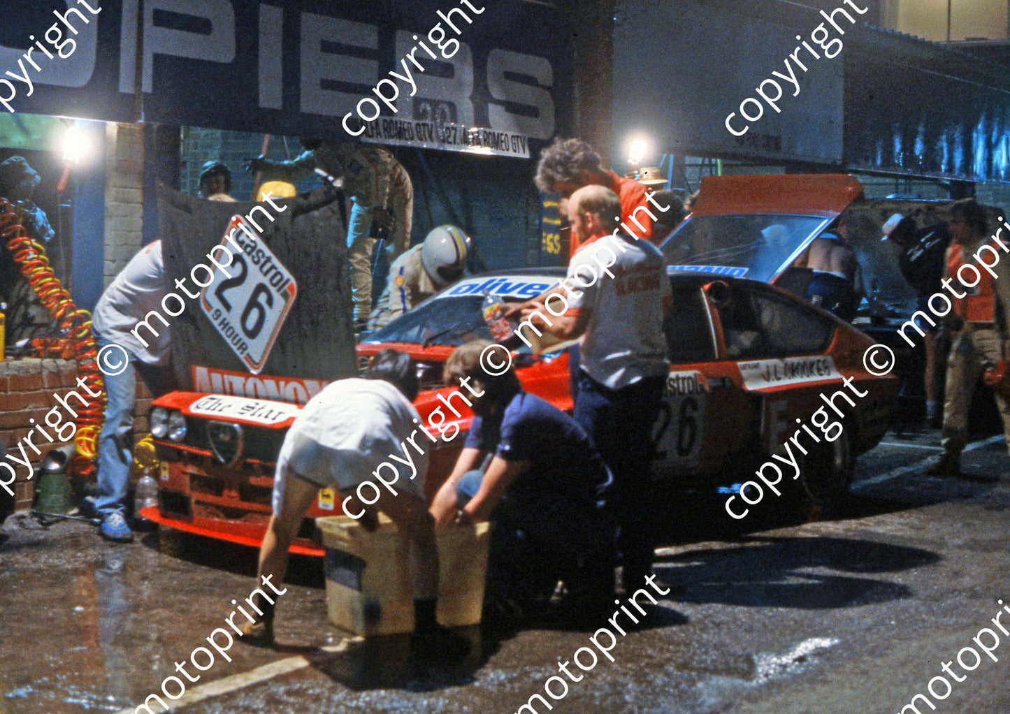 1981 9 hr 26 Nicolo Bianco Tony Claassens Alfa GTV (courtesy Roger Swan) (15)