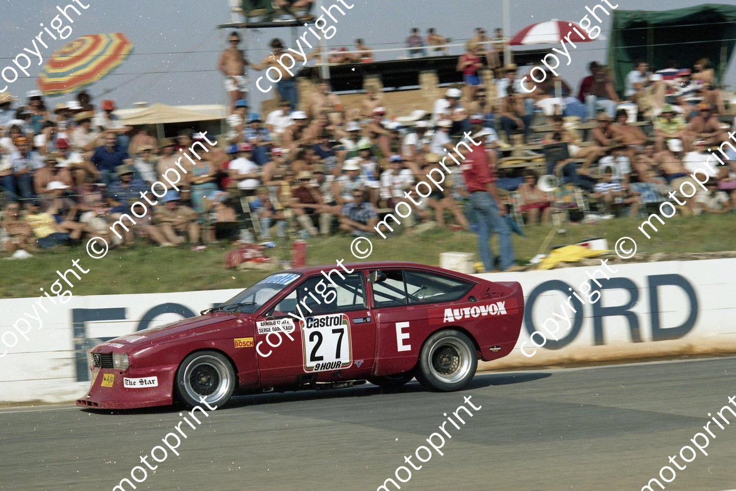 1981 9 hr 27 Alfa GTV Arnold Chatz Serge Damseaux (courtesy Malcolm Sampson Motorsport Photography) (6)