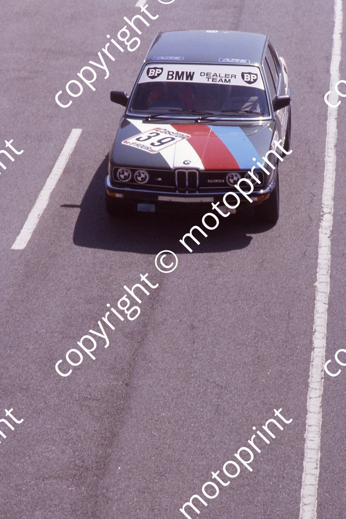 1981 9 hr 39 Tony Viana, Tony Pond, Paolo Cavalieri BMW 535 (courtesy Roger Swan)
