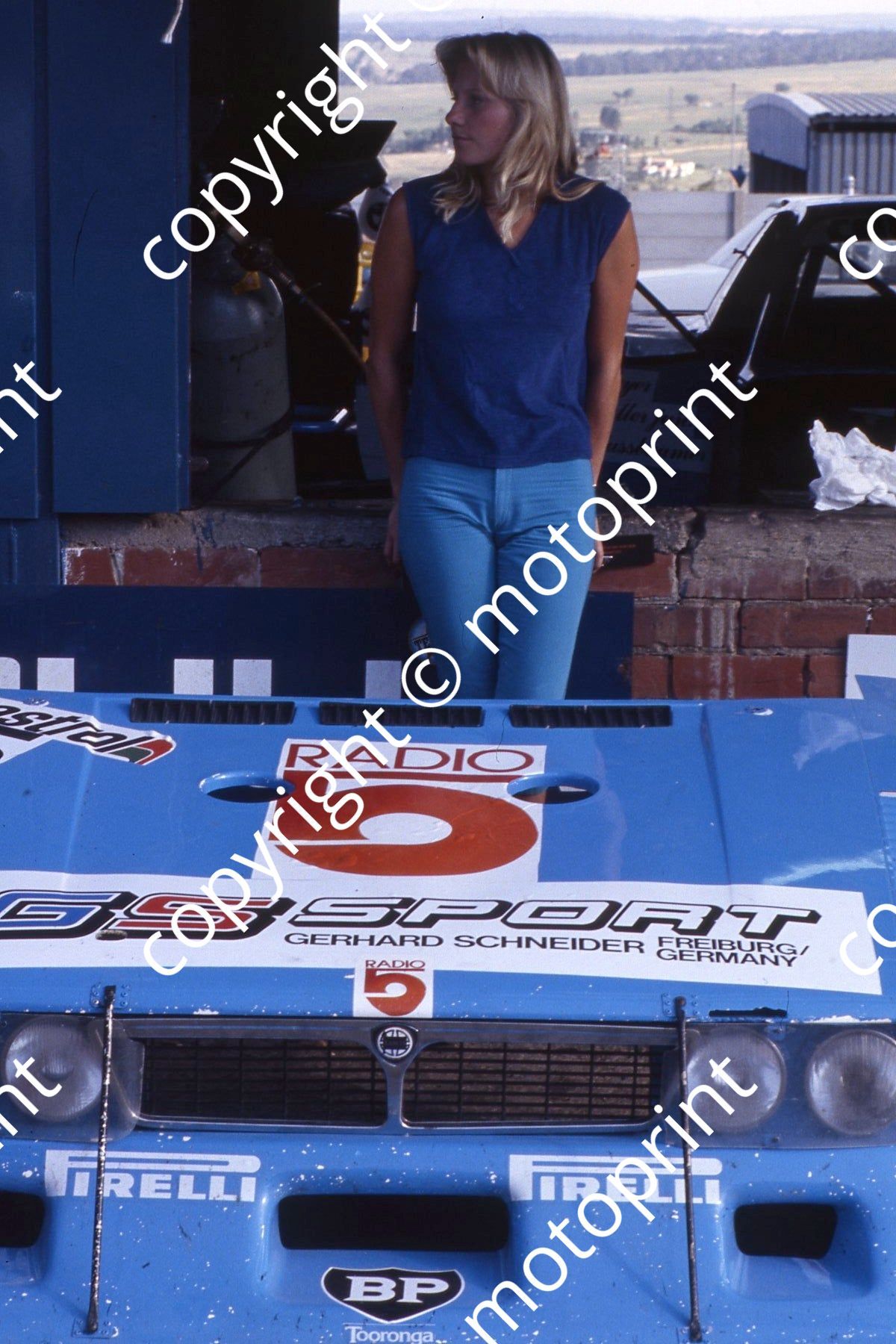 1981 9 hr 5 Hans Heyer, Siggi Muller, Walter Nussbaumer Lancia Montecarlo (courtesy Roger Swan) (4)