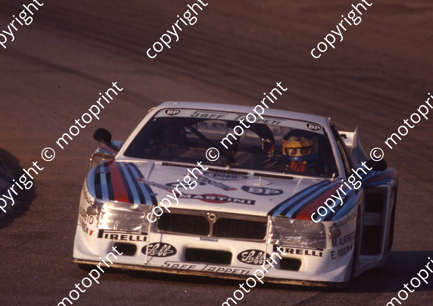1981 9 hr 6 Michele Alboreto, Emmanuele Pirro Lancia Monte Carlo (courtesy Roger Swan) (5)