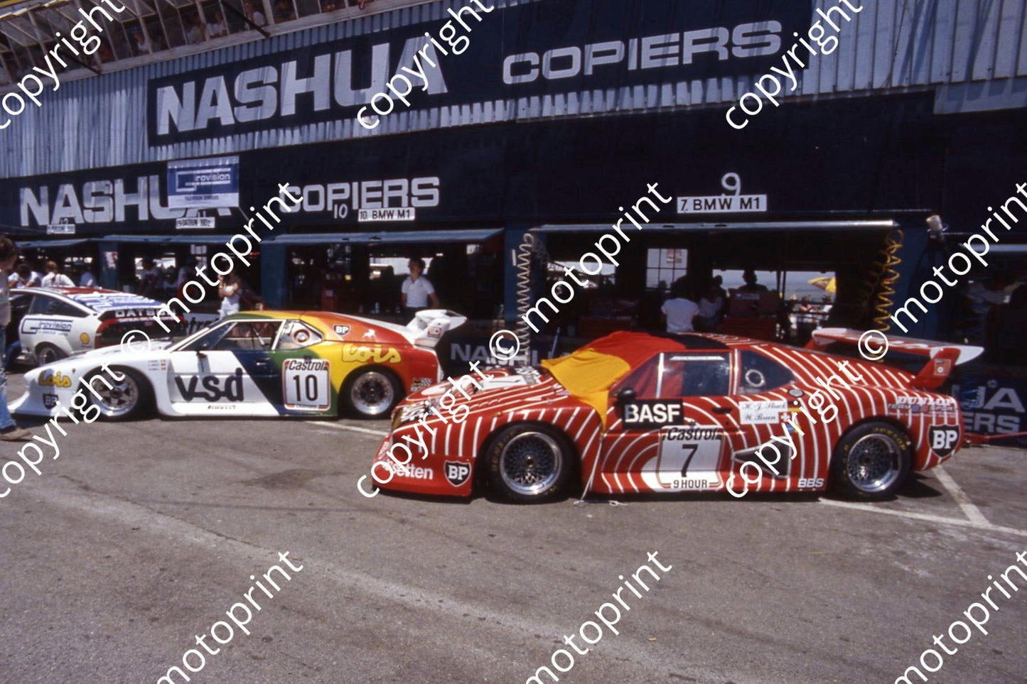 1981 9 hr 7 BMW M1 Stuck Brun_ 10 Grano, Joosen, Vanoli (courtesy Roger Swan) 117
