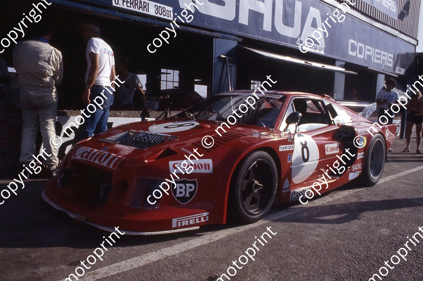 1981 9 hr 8 Martino Finotto Carlo Facetti Ferrari 308 (courtesy Roger Swan) (1)