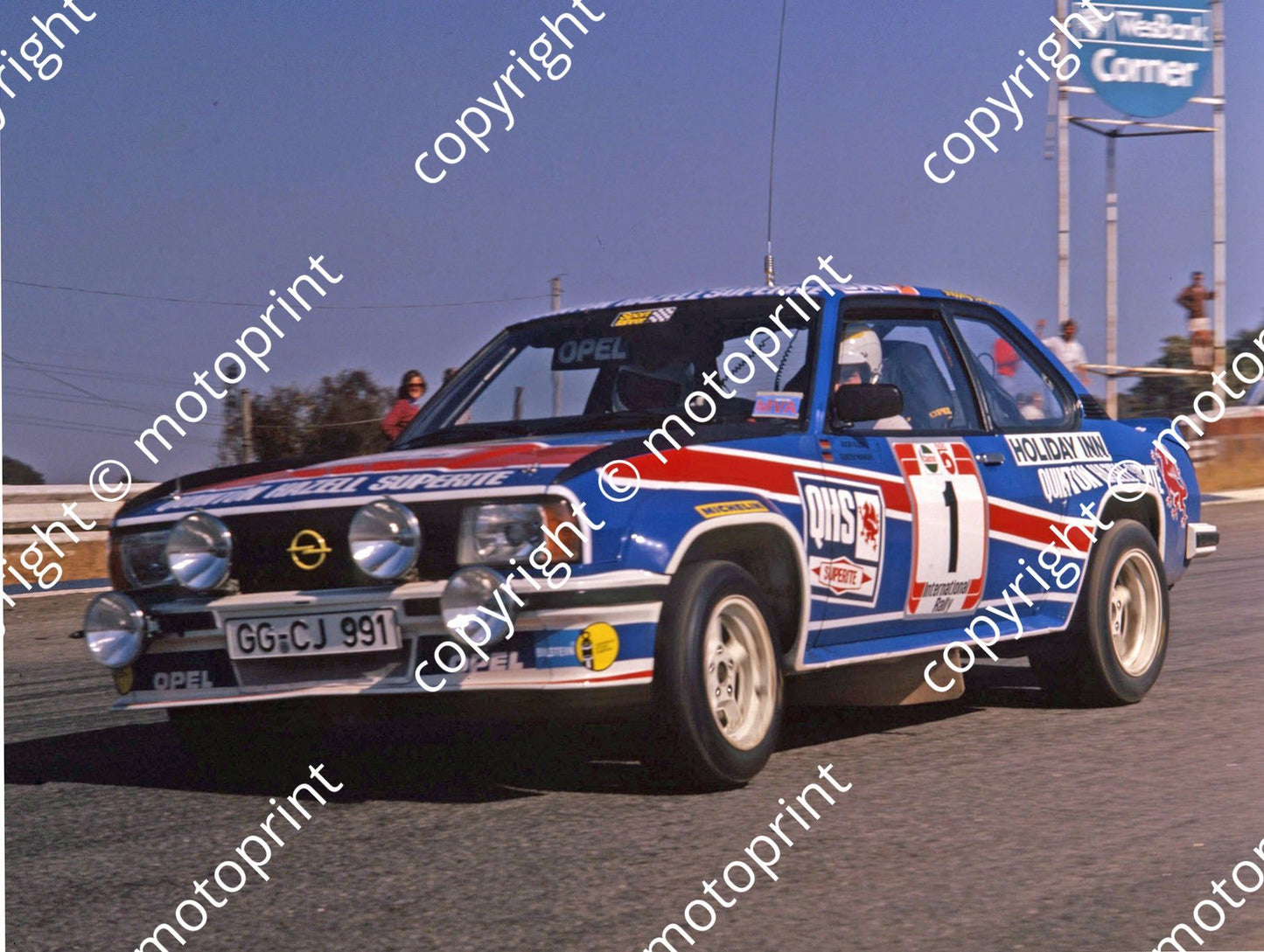 1981 Castrol Radio 5 1 Jochi Kleint, Gunther Wanger Opel (courtesy Roger Swan) (1)