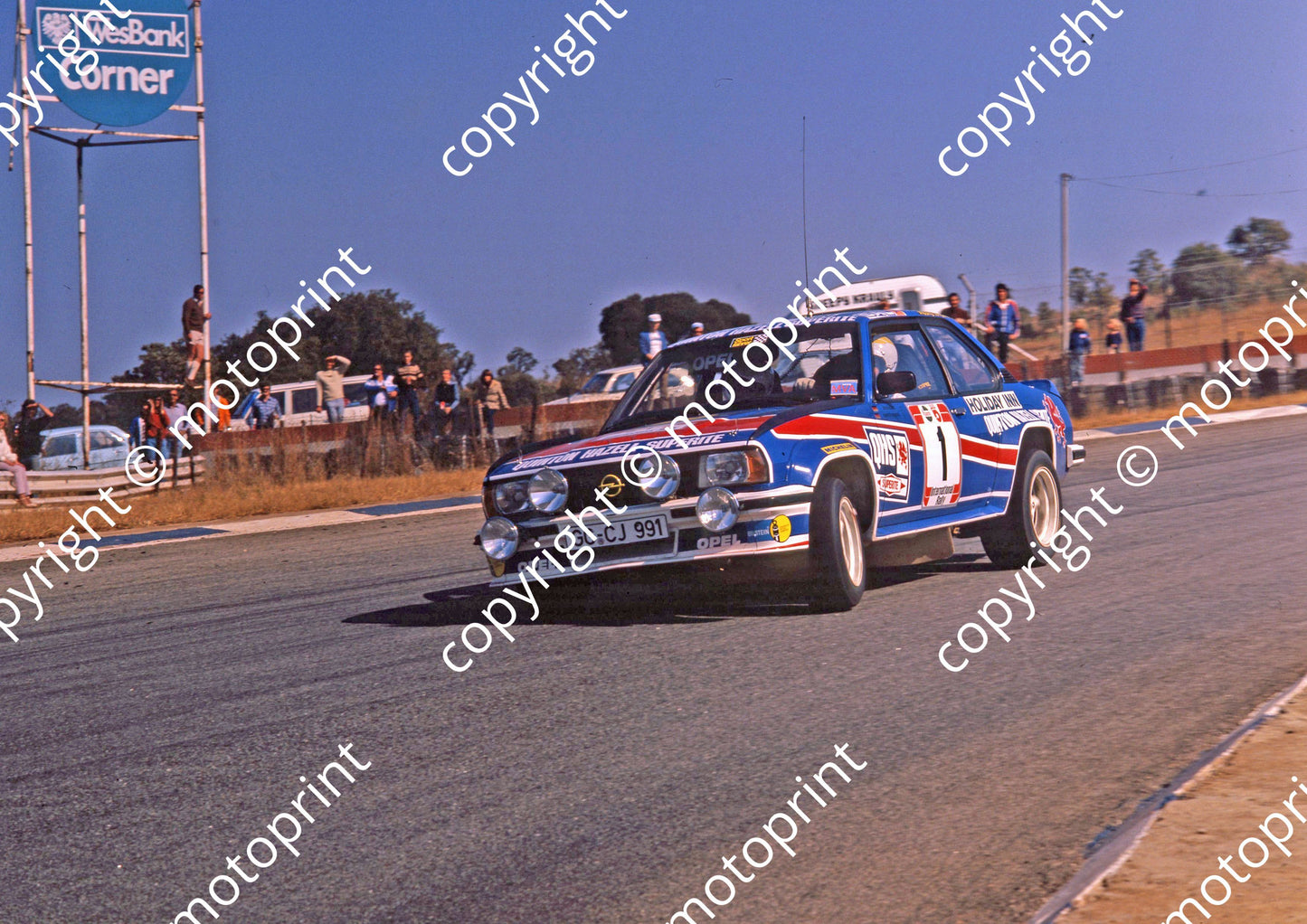 1981 Castrol Radio 5 1 Jochi Kleint, Gunther Wanger Opel (courtesy Roger Swan) (2)