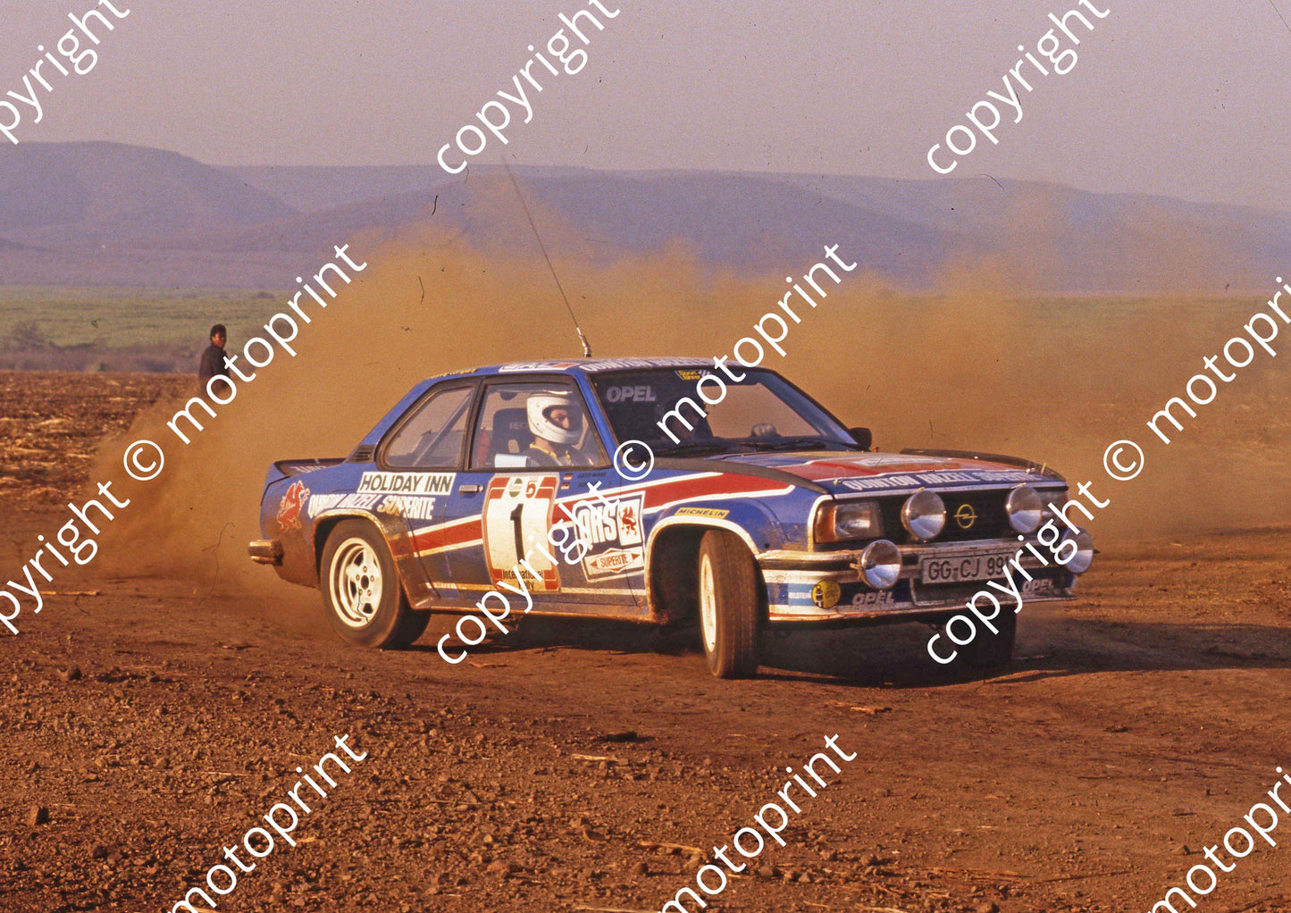 1981 Castrol Radio 5 1 Jochi Kleint, Gunther Wanger Opel (courtesy Roger Swan) (9)