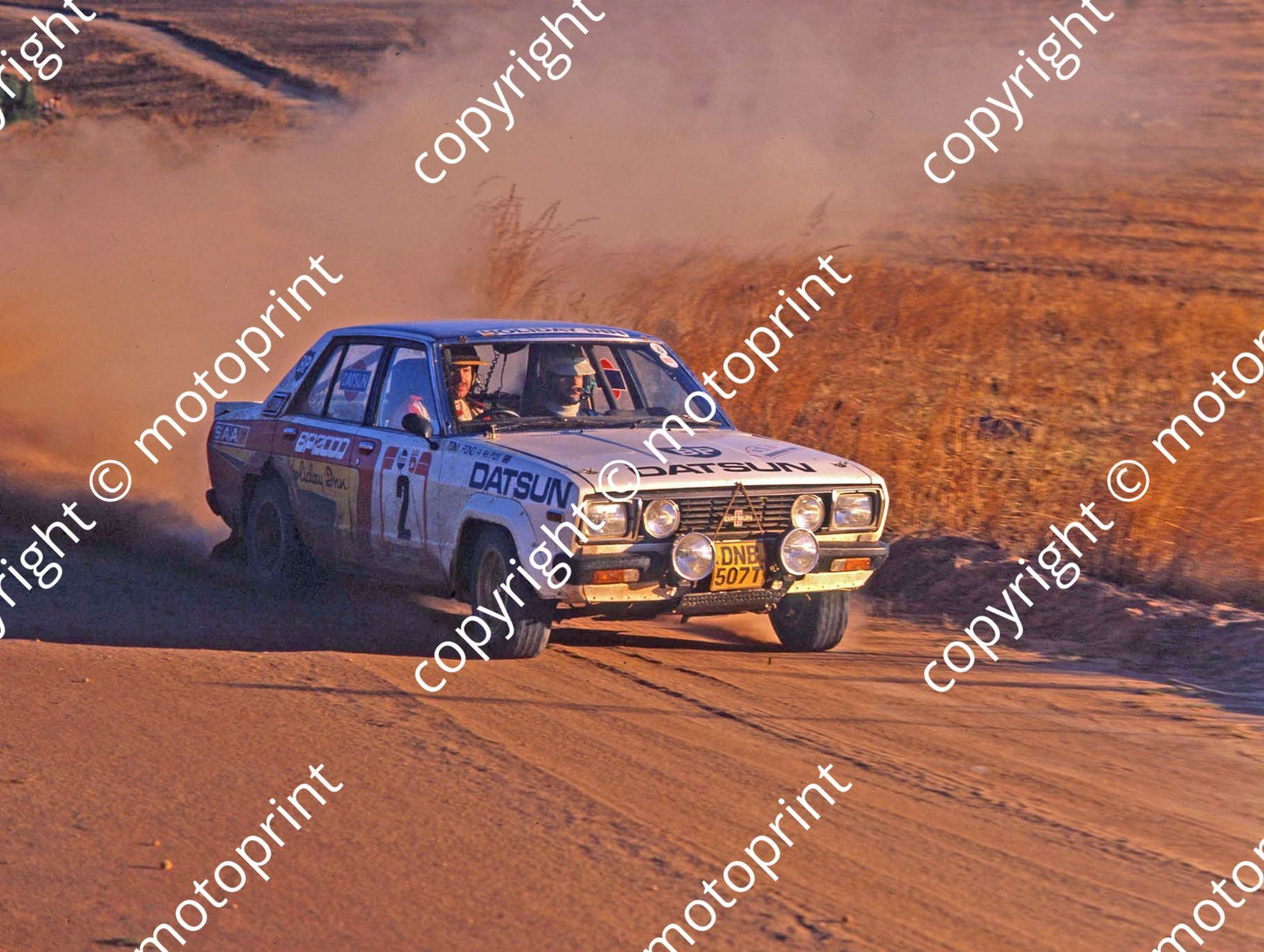 1981 Castrol Radio 5 2 Tony Pond, Richard Leeke Datsun Stanza (courtesy Roger Swan) (3)