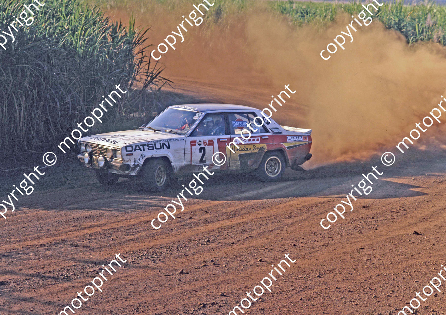 1981 Castrol Radio 5 2 Tony Pond, Richard Leeke Datsun (courtesy Roger Swan) (58)