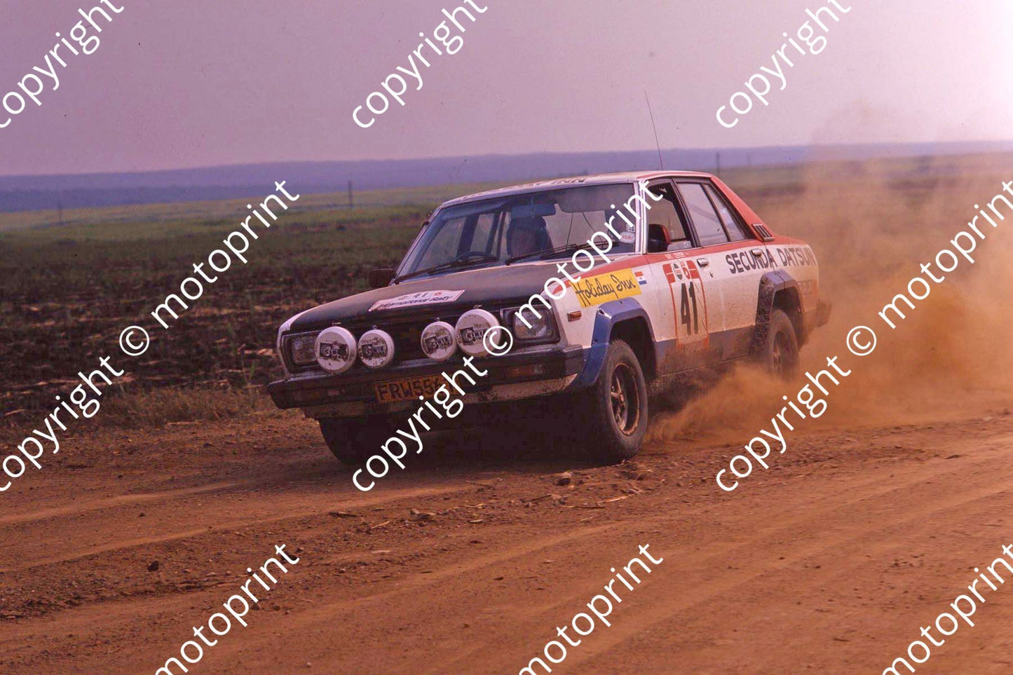 1981 Castrol Radio 5 41 M MacKenzie, Max Oerder Datsun (courtesy Roger Swan) (18)