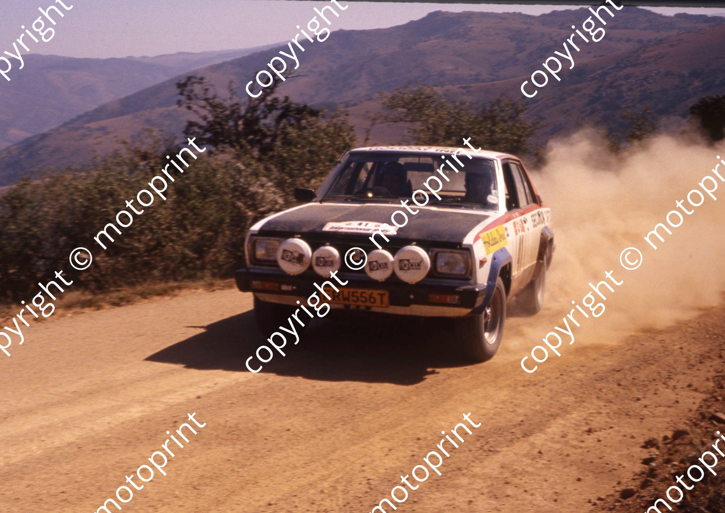 1981 Castrol Radio 5 41 M MacKenzie, Max Oerder Datsun (courtesy Roger Swan) (22)
