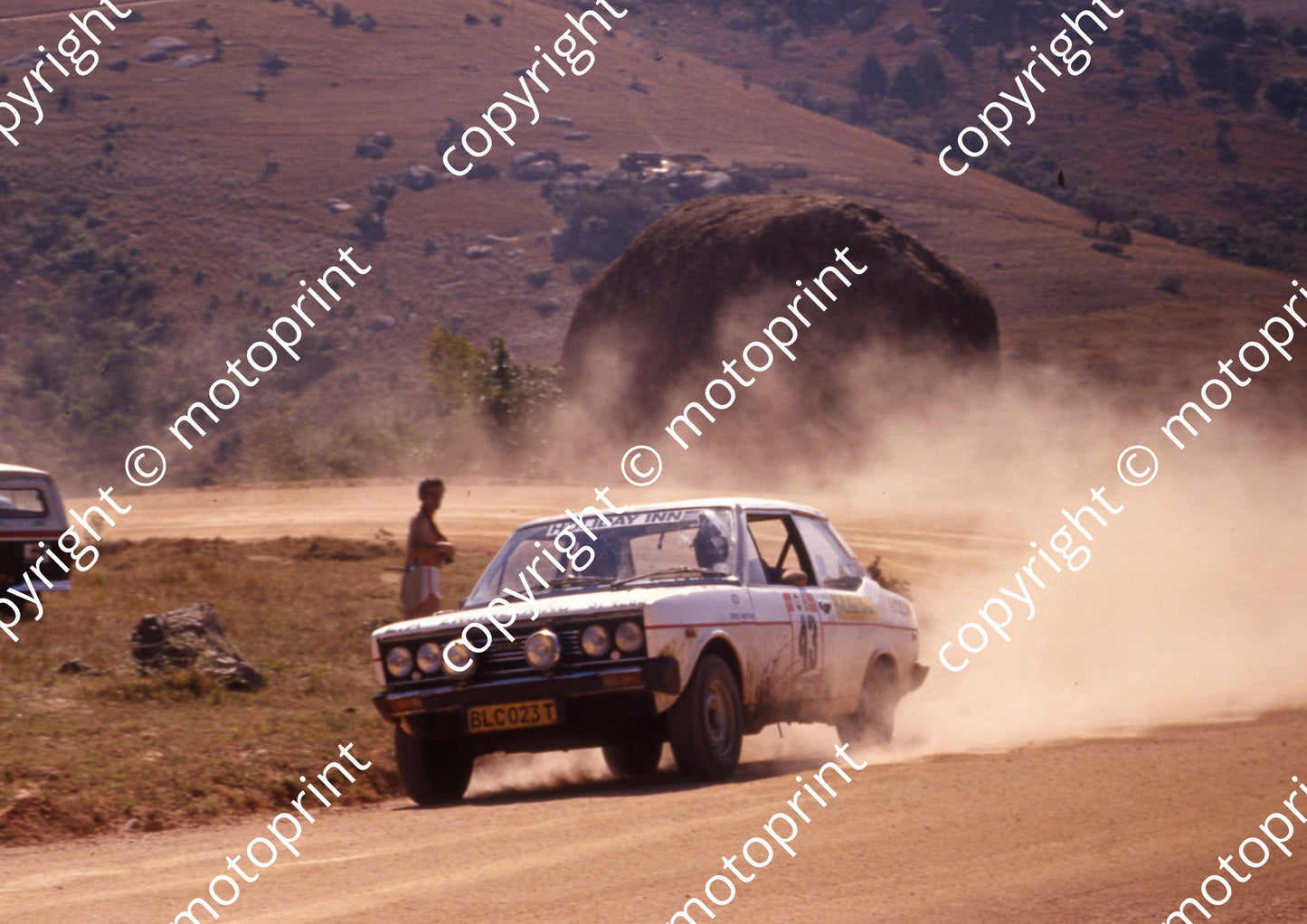 1981 Castrol Radio 5 43 Tony Whyte nav Fiat (courtesy Roger Swan) (114)