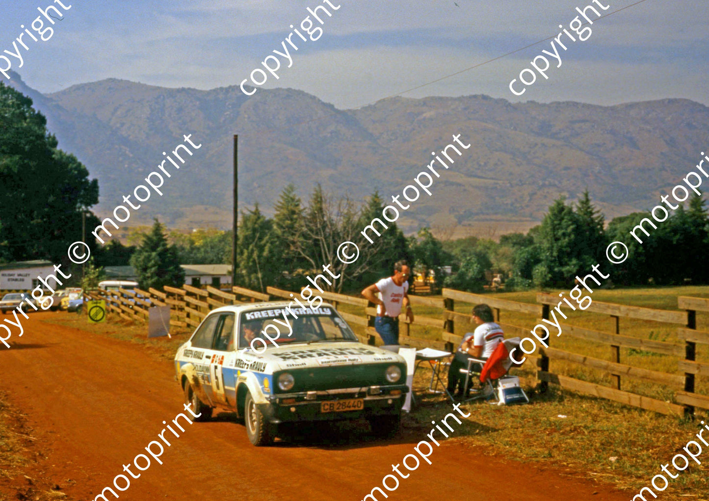 1981 Castrol Radio 5 5 Sarel van der Merwe, Franz Boshoff Escort (courtesy Roger Swan) (13)