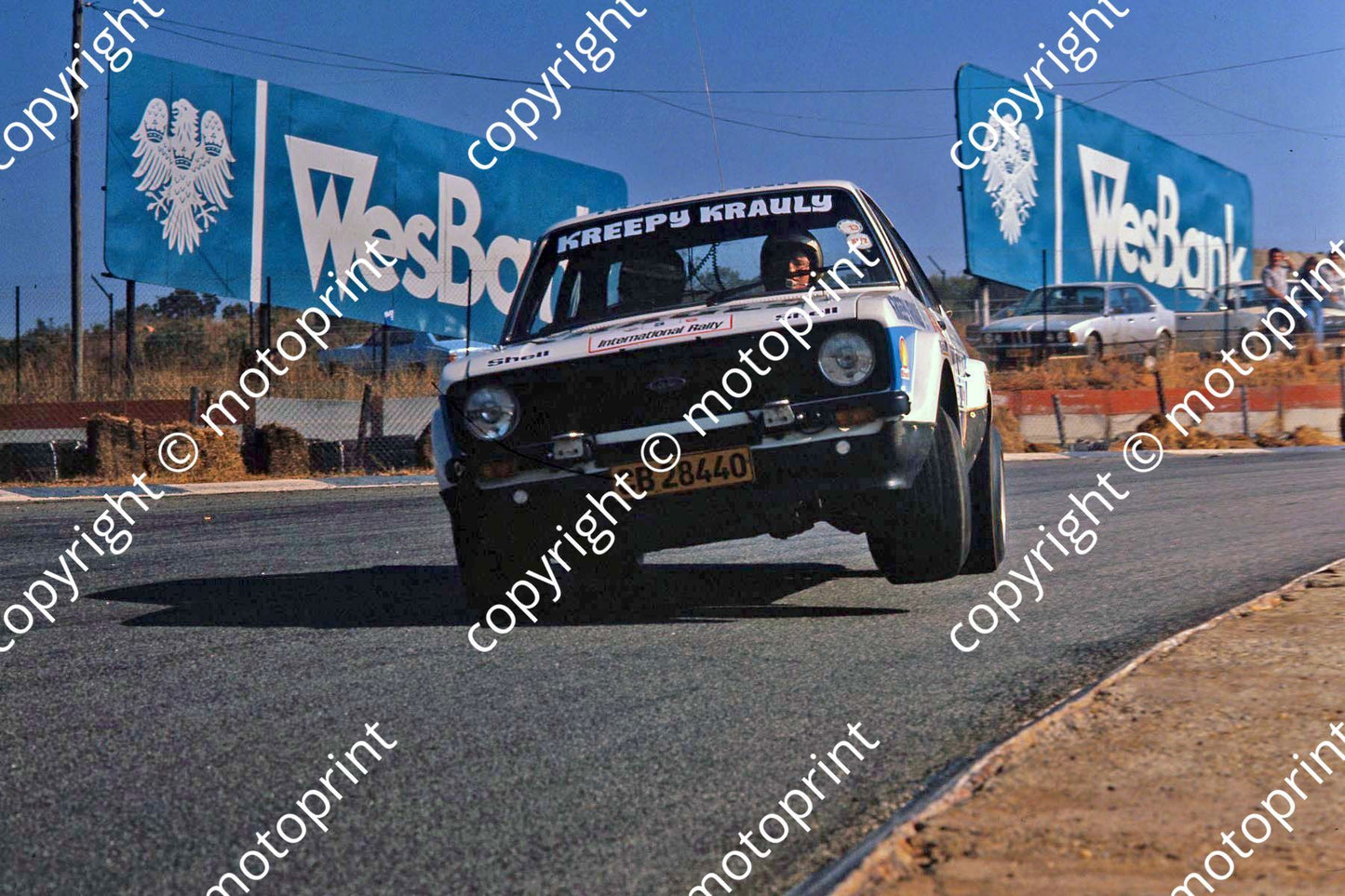 1981 Castrol Radio 5 5 Sarel van der Merwe, Franz Boshoff Escort (courtesy Roger Swan) (6)