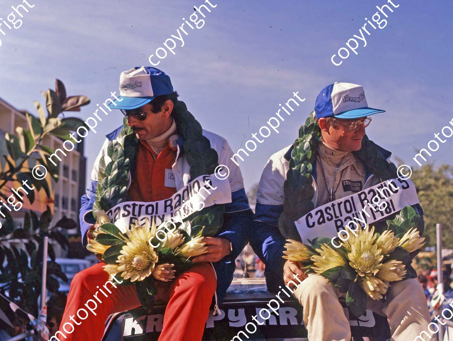 1981 Castrol Radio 5 5 Sarel van der Merwe, Franz Boshoff Escort (courtesy Roger Swan) (9)