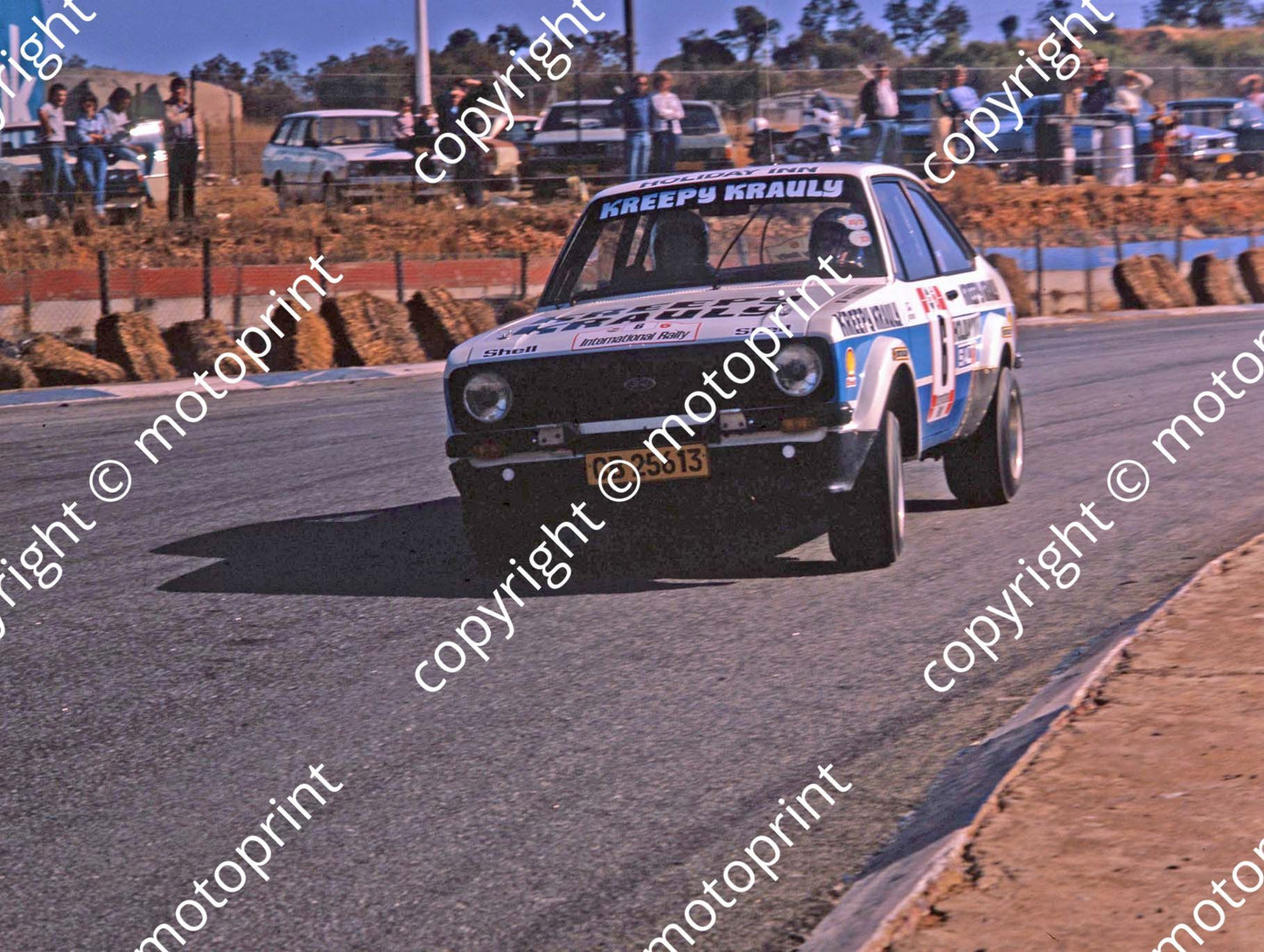 1981 Castrol Radio 5 6 Geoff Mortimer, Spotti Woodhead Escort (courtesy Roger Swan) (1)