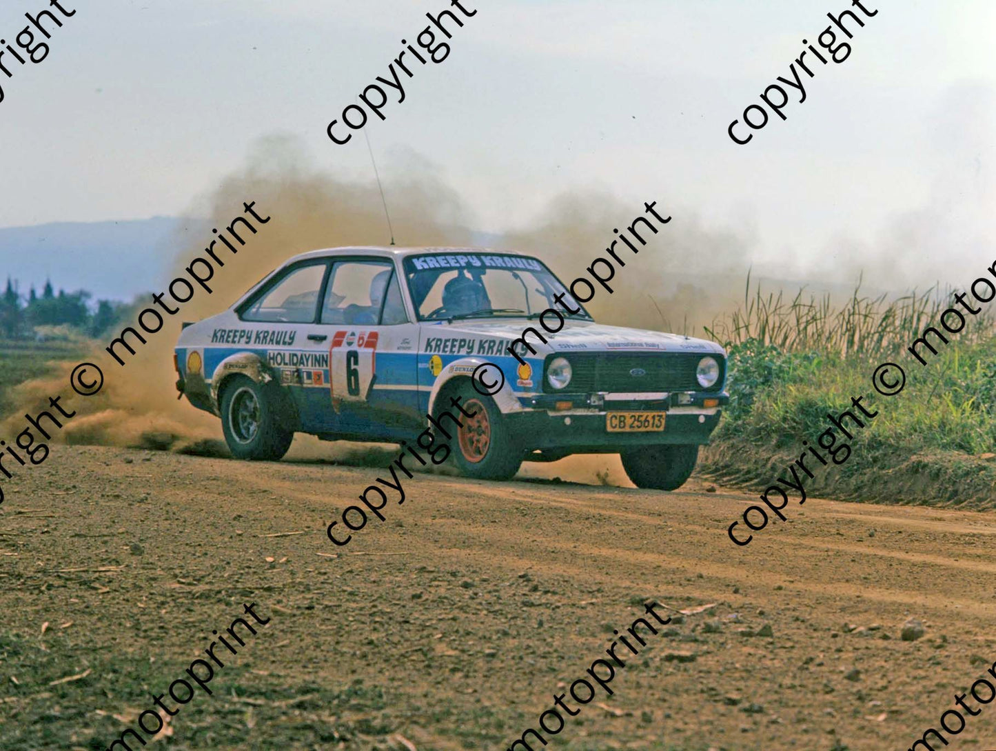 1981 Castrol Radio 5 6 Geoff Mortimer, Spotti Woodhead Escort (courtesy Roger Swan) (2)