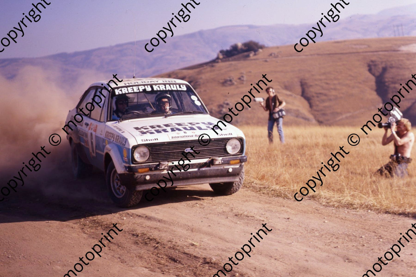 1981 Castrol Radio 5 6 Geoff Mortimer, Spotti Woodhead Escort (courtesy Roger Swan) (5)