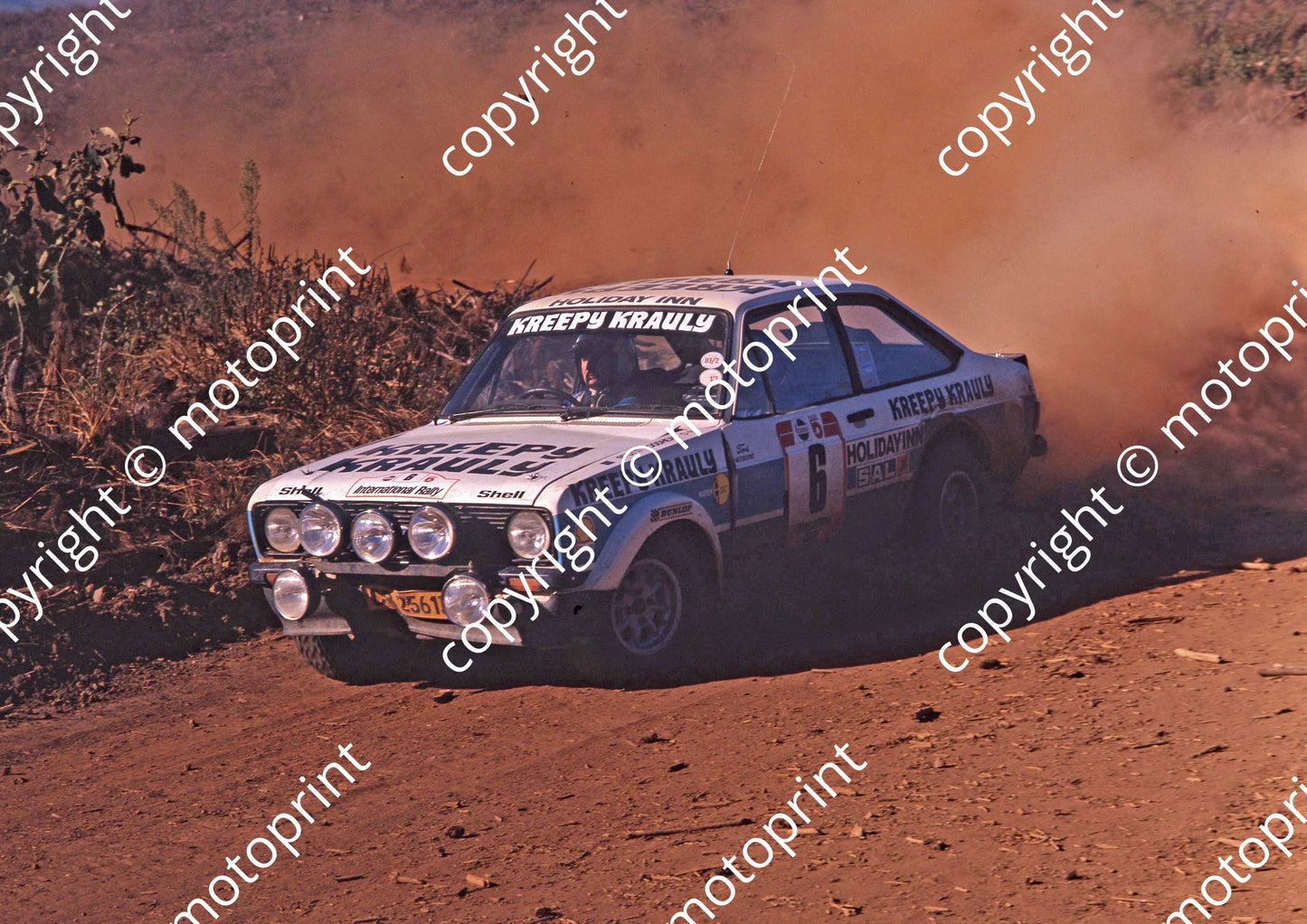 1981 Castrol Radio 5 6 Geoff Mortimer, Spotti Woodhead Escort (courtesy Roger Swan) (9)