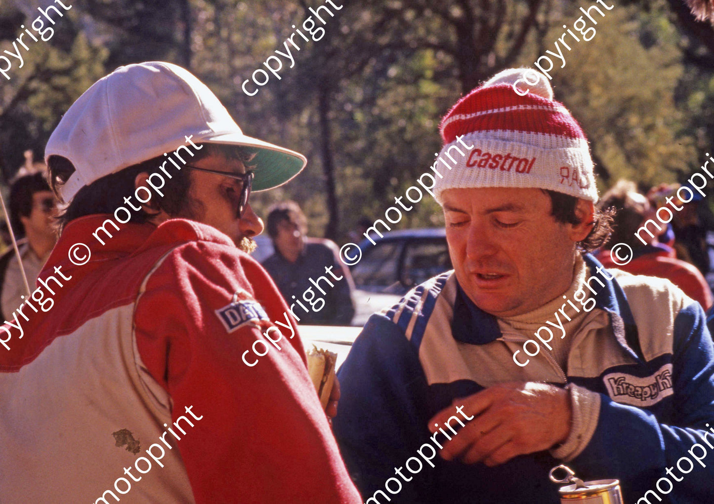 1981 Castrol Radio 5 6 Geoff Mortimer right (courtesy Roger Swan) (74)