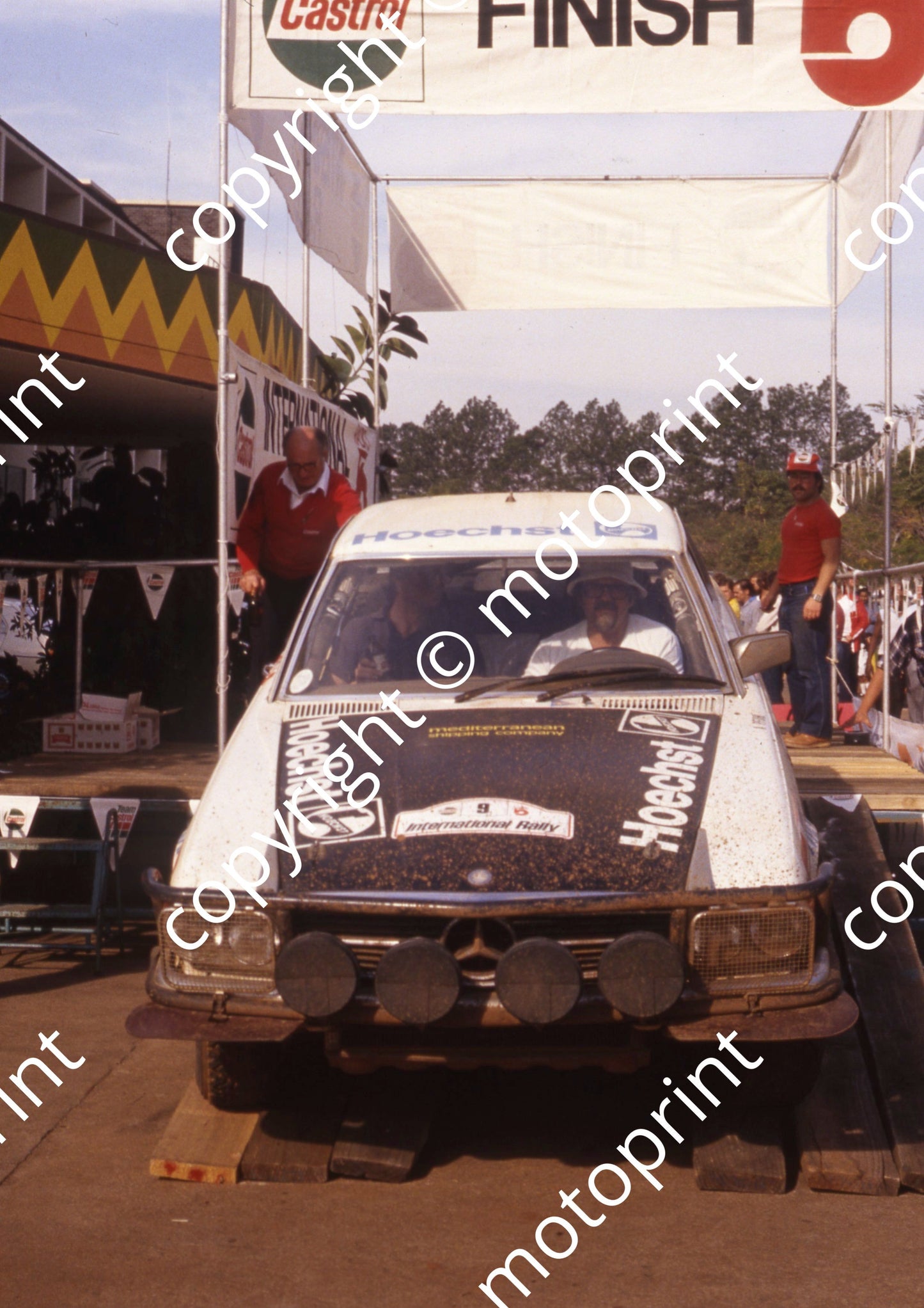 1981 Castrol Radio 5 9 Albert Pfuhl, Peter Lippmann Mercedes 500SSL (courtesy Roger Swan) (3)