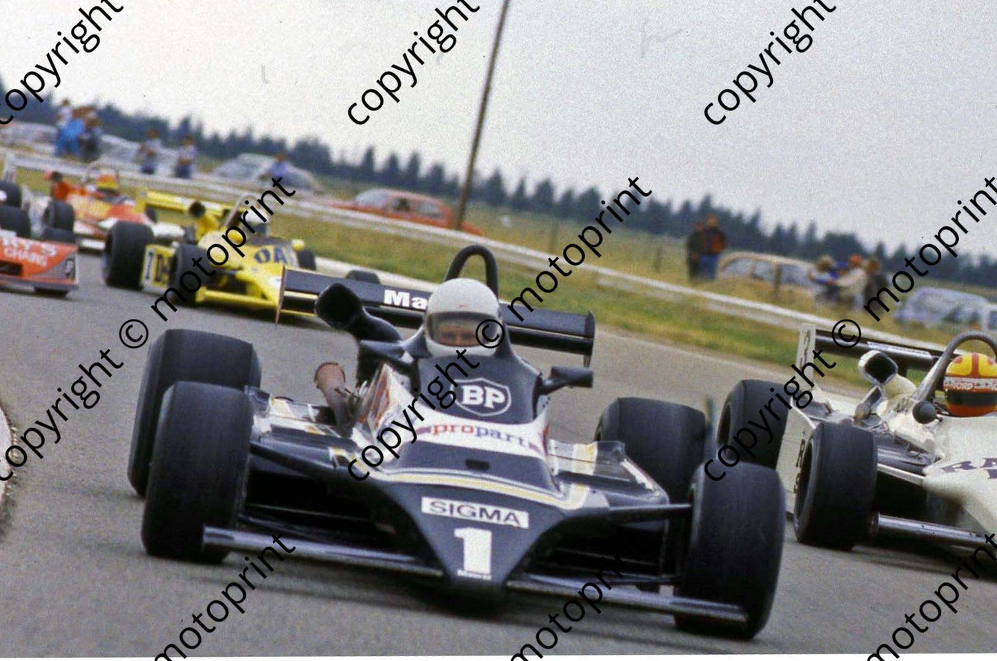 1981 FA Welkom parade lap 1 T Martin Maurer 3 Tilanus Ralt (courtesy Roger Swan) 67