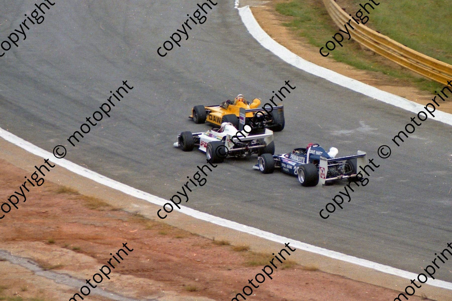 1981 Kya FA 3 Bernard Tilanus March 1 Tony Martin Chevron 20 Dave Hart March (Colin Watling Photographic) (9)