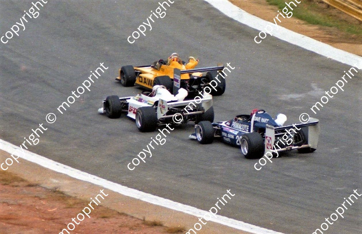 1981 Kya FA 3 Bernard Tilanus March 1 Tony Martin Chevron 20 Dave Hart March (Colin Watling Photographic) (9) - Copy