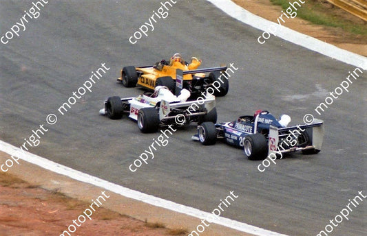 1981 Kya FA 3 Bernard Tilanus March 1 Tony Martin Chevron 20 Dave Hart March  (Colin Watling Photographic) (9) - Copy