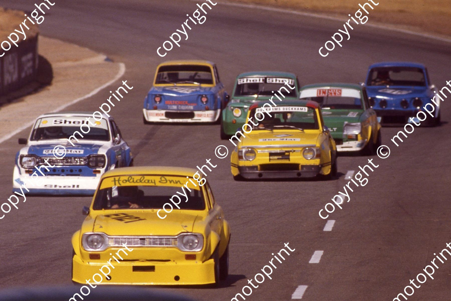 1981 Kya Star prod E121 Martin Pretorius Escort D71 Geoff Dellow yellow R10 (courtesy Roger Swan)(15)